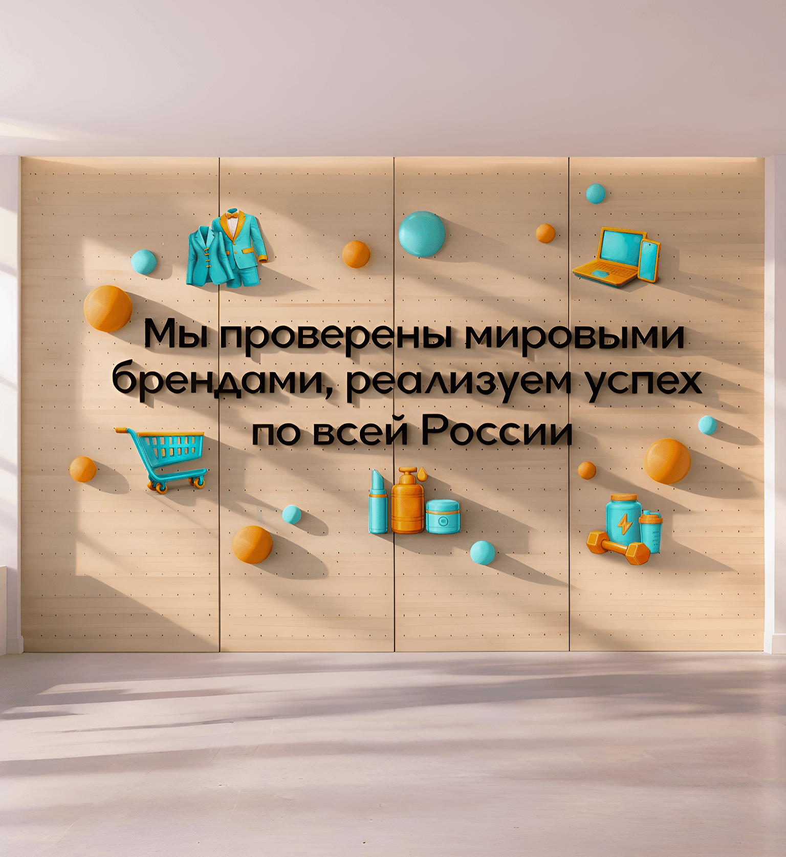 Мы проверены мировыми брендами, реализуем успех по всей России